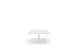 Loungetisch style 60x60 weiß weiß