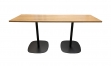 Tisch style 160x60 schwarz/Eiche