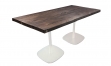 Tisch style 160x80 weiß/massivholz
