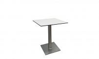Tisch ATLANTA 60x60 weiß HPL