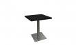 Tisch ATLANTA 60x60 schwarz HPL