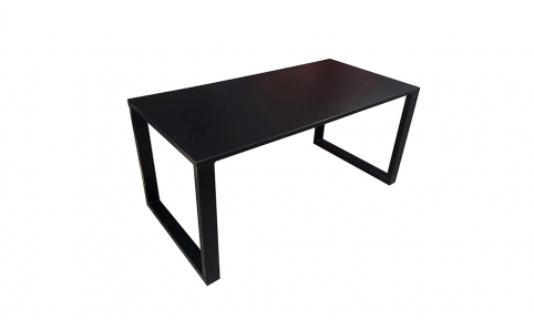 DALLAS 160x80 schwarz Tisch