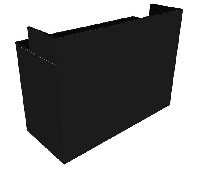 DJ Pult ASPEN 150 schwarz