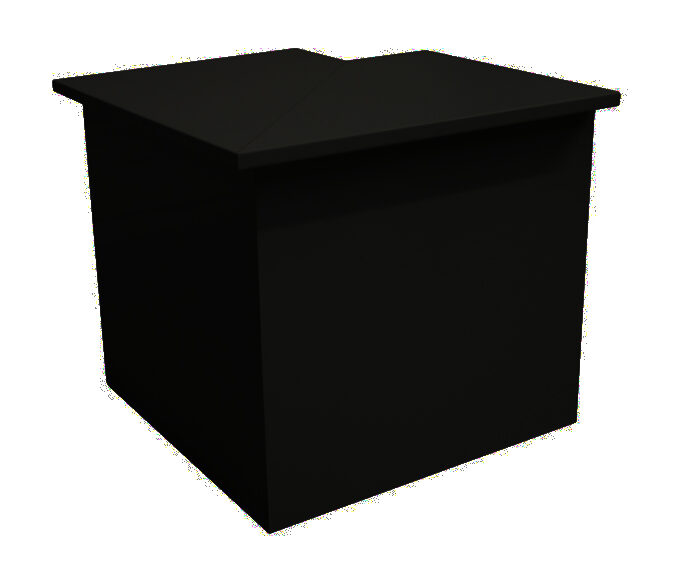 Buffet ASPEN Ecke 110x110 schwarz
