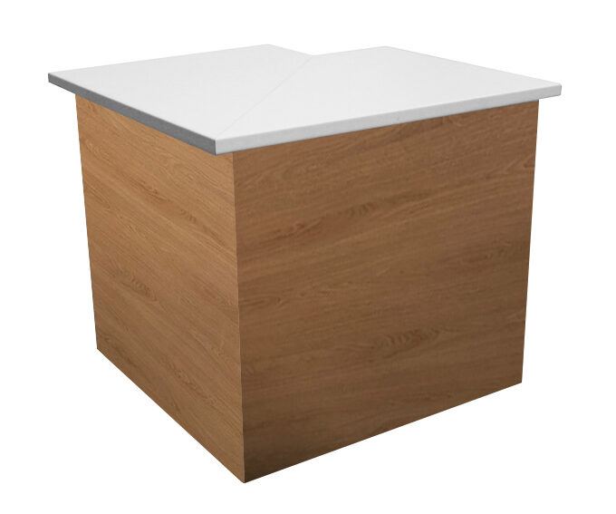 Buffet ASPEN Ecke 110x110 eiche