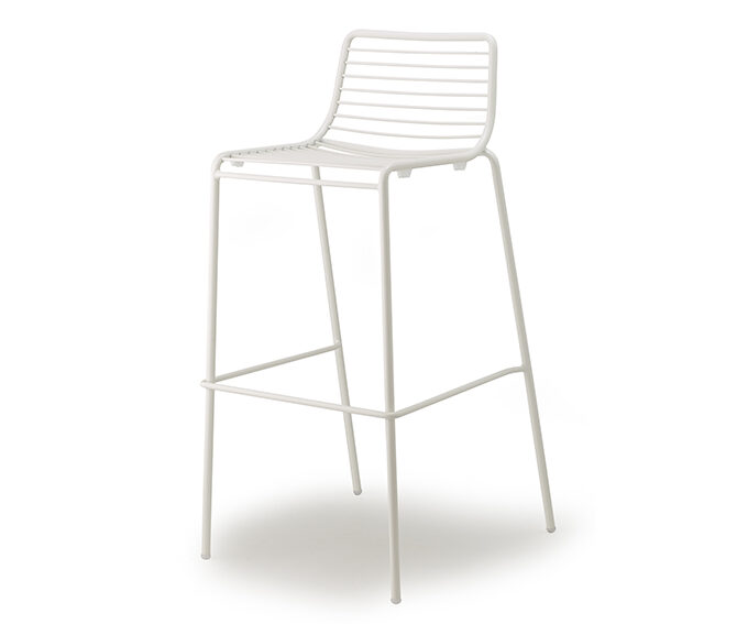 Barhocker NIZZA weiß