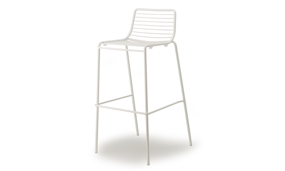 Barhocker NIZZA weiß
