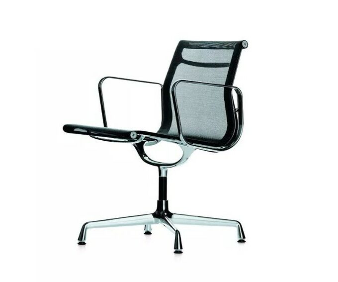 Stuhl Alu Chair EAMES  Netz schwarz