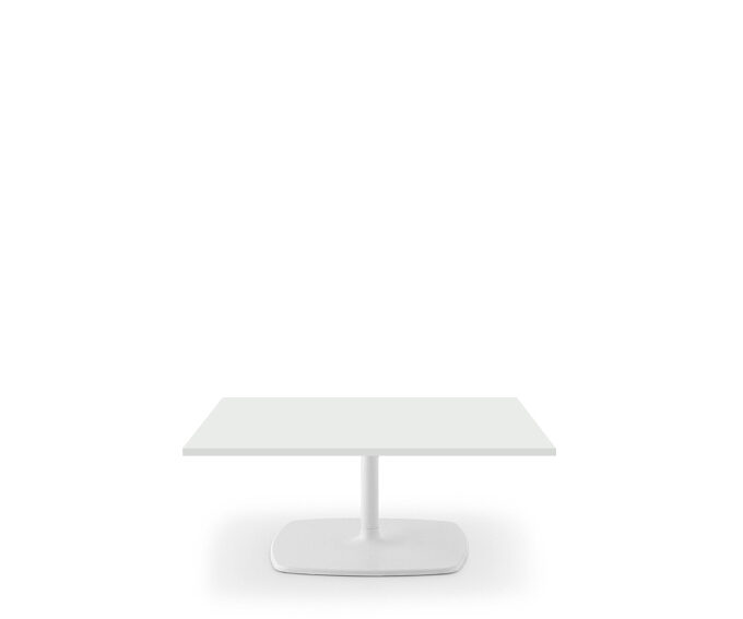 Loungetisch STYLE 80x80 weiß/weiß