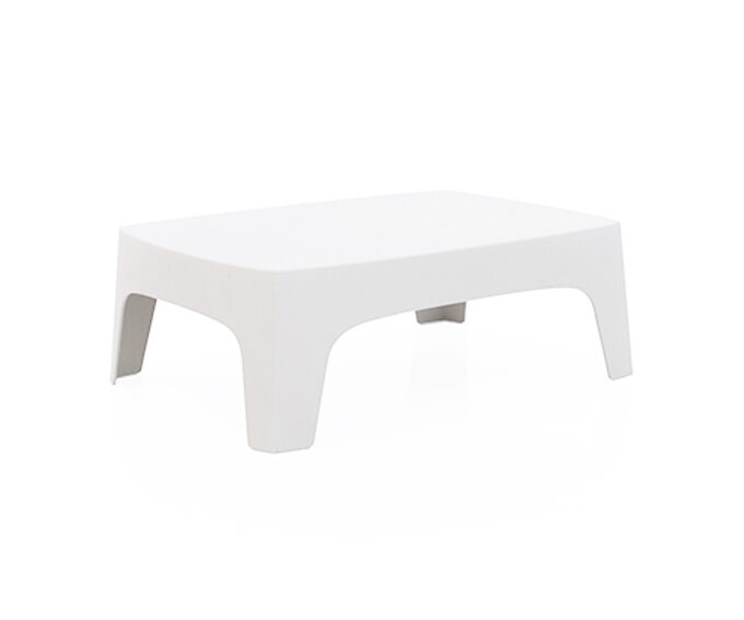 Outdoorloungetisch MALÉ 100x70 weiß