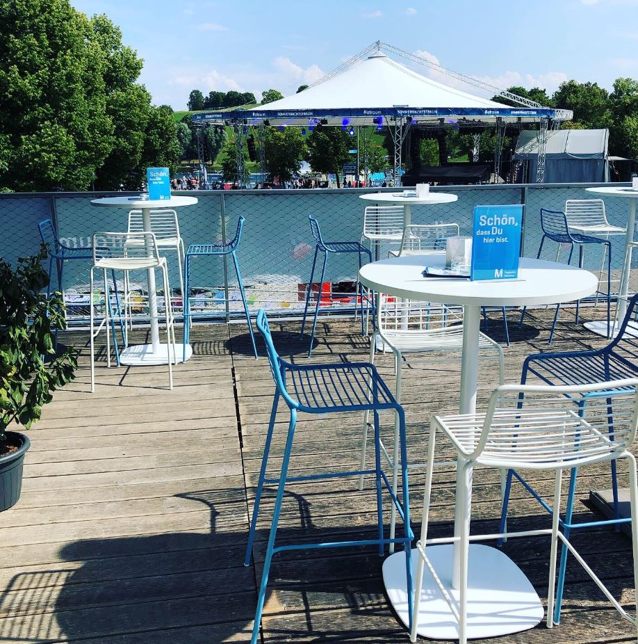 Barhocker NIZZA blau – Bild 3