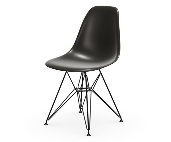 Designstuhl EAMES Plastic Side Chair DSR schwarz