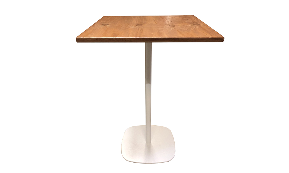 Cocktail Table STYLE 80x80 white/rustic