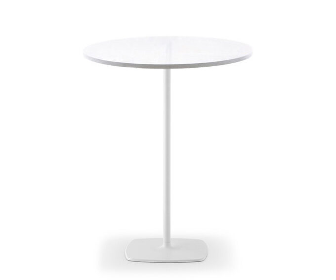 Cocktail Table STYLE round 90 white/white