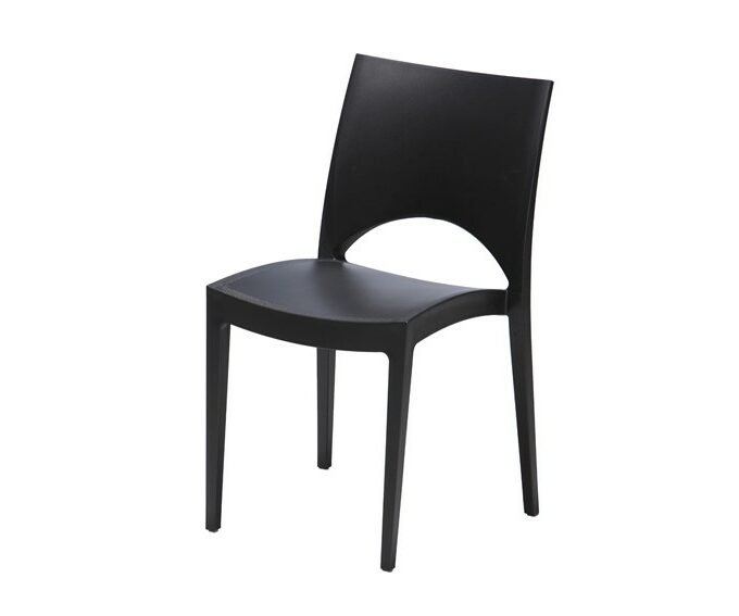 Outdoorstuhl NEAPEL schwarz