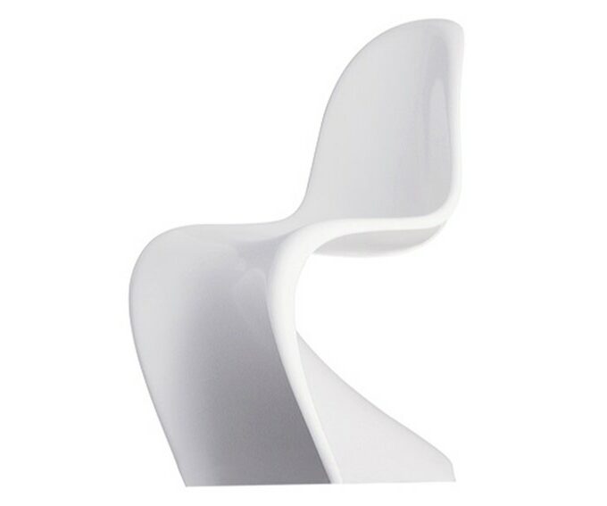 Designstuhl PANTON weiß