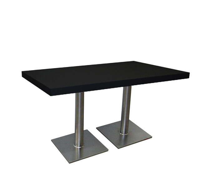 Table ATLANTA 120x80 black