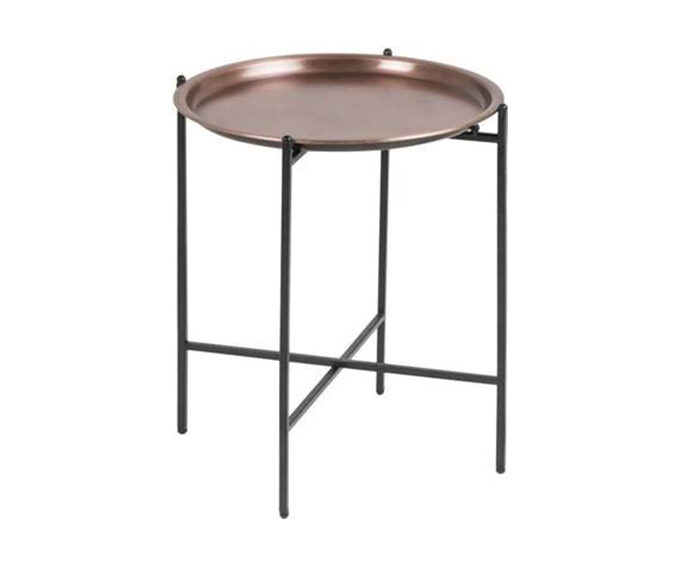 Loungetisch RIAD rund 40 Kupfer