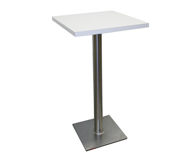Stehtisch ATLANTA 60x60 weiß