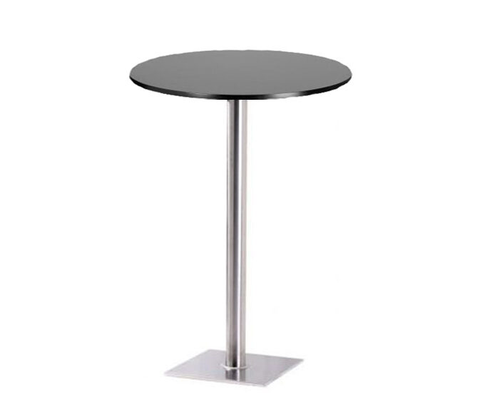 Stehtisch ATLANTA rund 70 schwarz