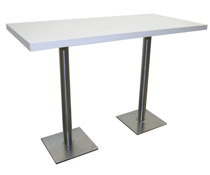 Stehtisch ATLANTA 160x80 weiß