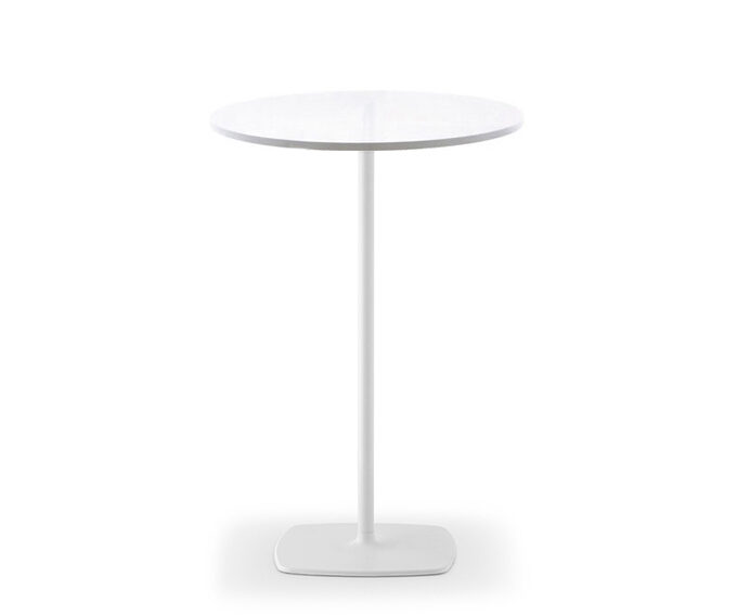 Cocktail Table STYLE round 70 white/white