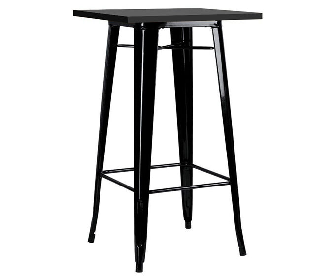 Cocktail Table LA VAGA 60x60 black/black