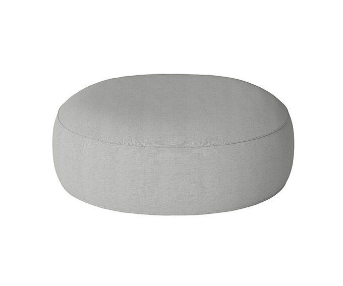 Loungeinsel KOPENHAGEN rund 90 Light Grey Outdoor