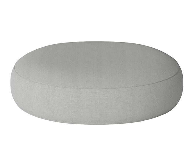Loungeinsel KOPENHAGEN rund 120 Light Grey Outdoor