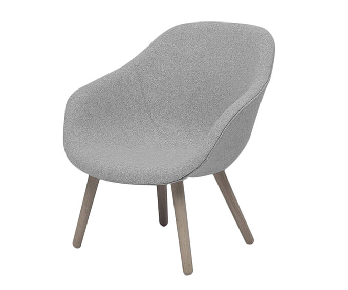 Sessel ABOUT A LOUNGE grau