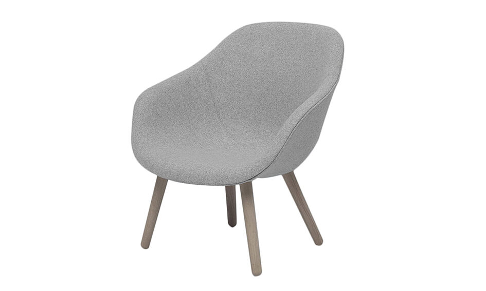 Sessel ABOUT A LOUNGE grau