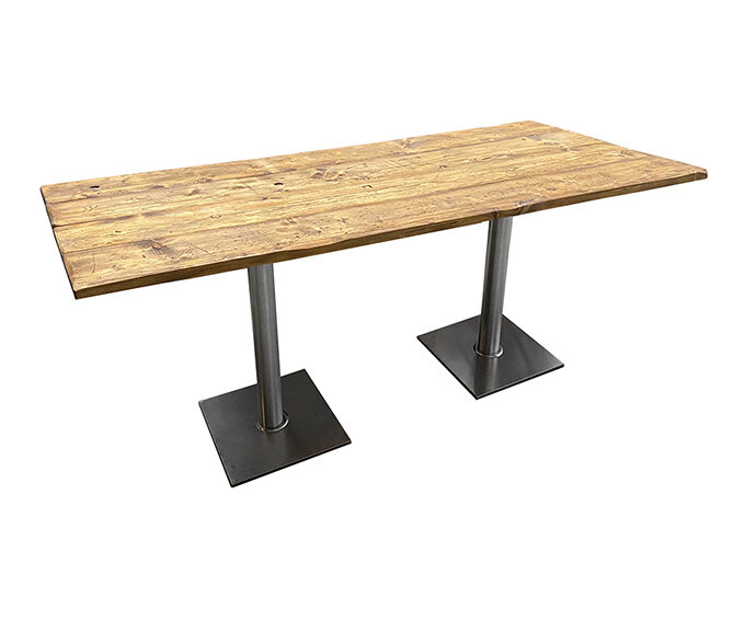 Tisch ATLANTA 180x80 Bauholz