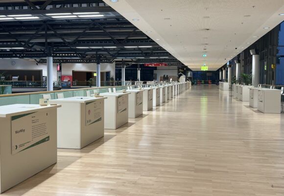 fusion rent - Bits&Pretzels '24 @ ICM München - Startup Area, Counter Aspen